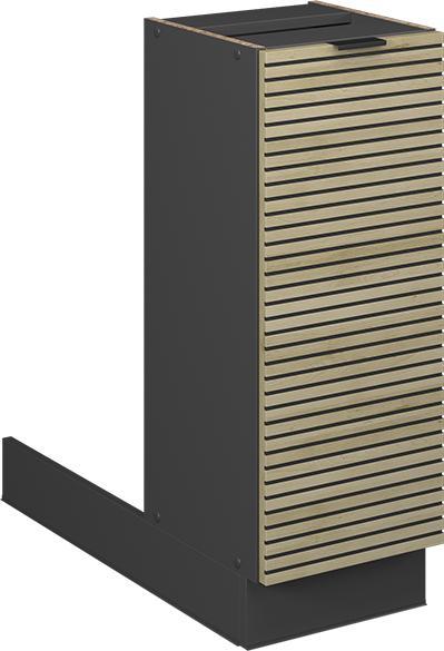 Anthrazit, Eiche Paneel