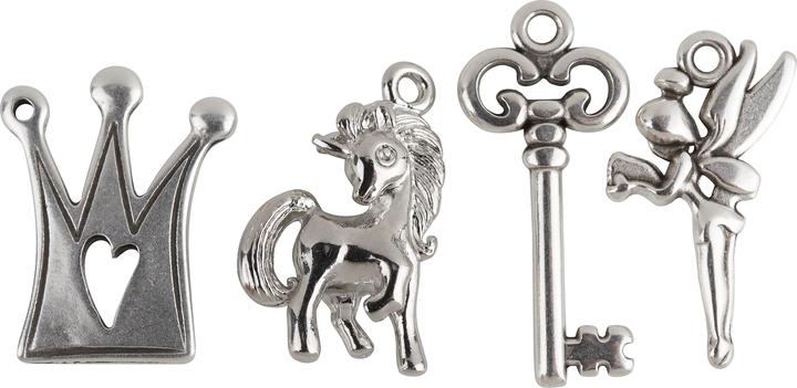 Immagine prodotto VBS Ciondolo "magico", set da 4 (Metallo)