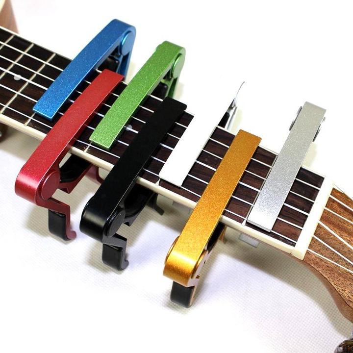 Actual product image JTI Guitar capo - Green (Capo)