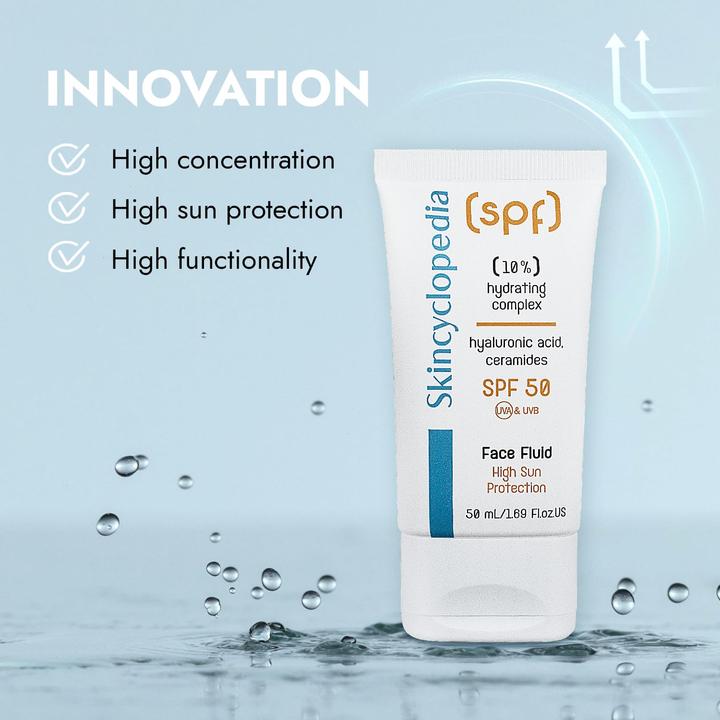 Produktbild Skincyclopedia Hydrating Fluid (Sonnencreme Gesicht, SPF 50, 50 ml)