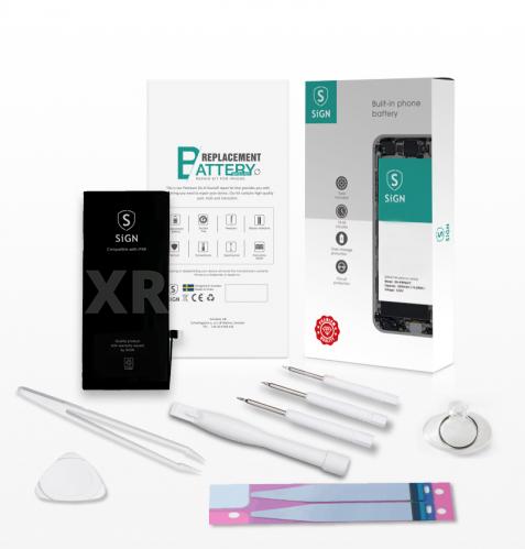Produktbild SIGN Complete Kit for Battery Change - iPhone XR (1 Stk., Gerätespezifisch)
