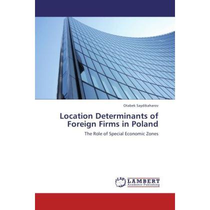 Location Determinants of Foreign Firms in Poland, Fachbücher