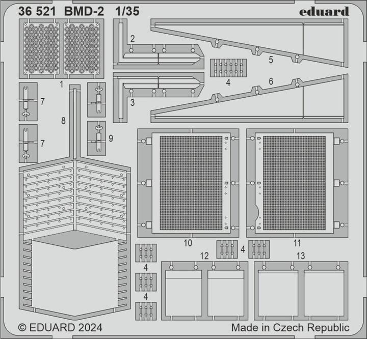 Actual product image Eduard BMD-2
