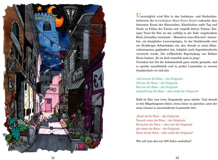 Produktbild Die Käsis (Deutsch, Heinz Strunk, Typeholics, 2023)