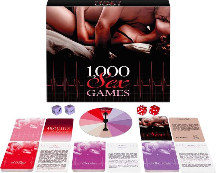 Image du produit Kheper Games 1000 Jeux de sexe (Divers, Anglais)