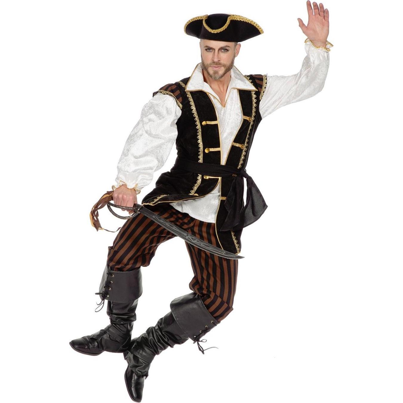 Metamorph Piratenoutfit für Männer braun (50)