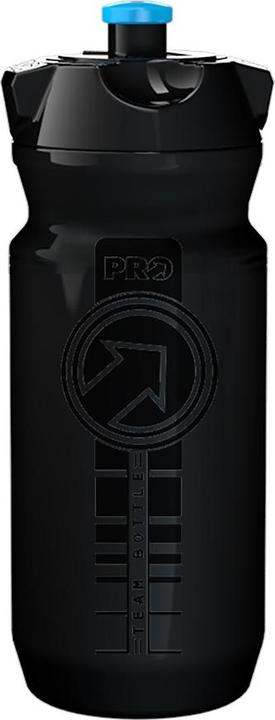 PRO Bike Gear Drinking Bottle Team Black 600ml Plastic, Filling Scale (0.60 l)