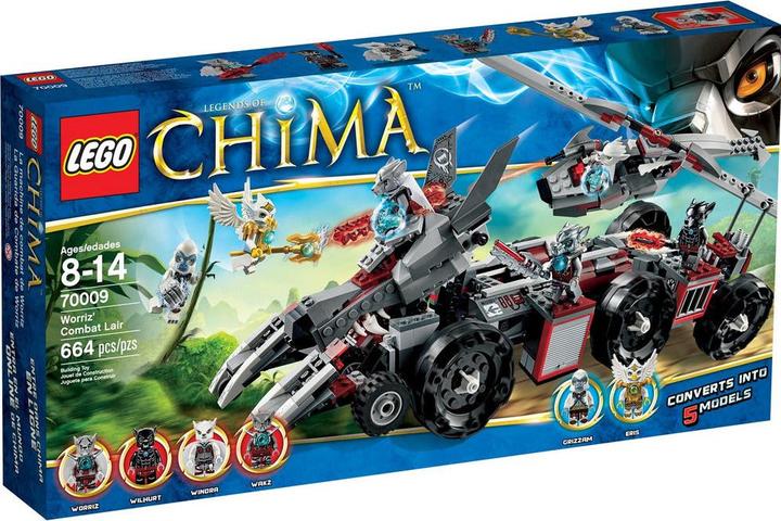 Produktbild LEGO Legends of Chima Worriz' Grosser Wolfstruck (70009)