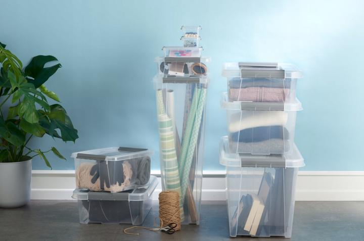 Actual product image Plast team Storage Box Pro Box 32l Clear (32 l)