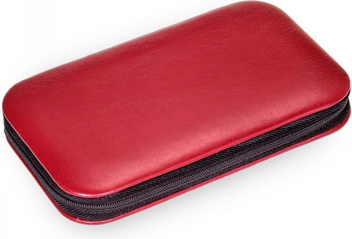 Produktbild Sacher TR600R.0103 - 10-teilig Maniküretui Manikürenset rot Leder
