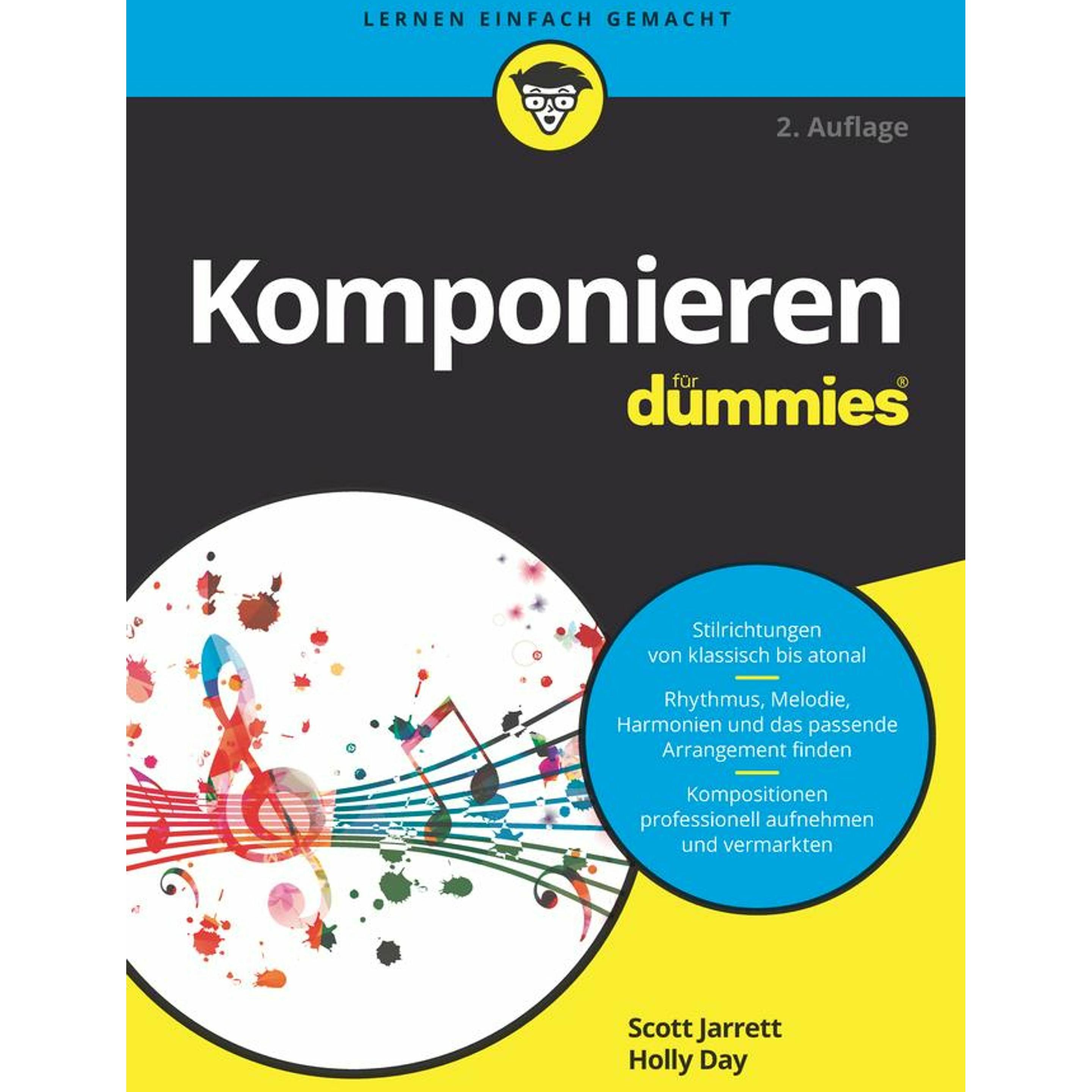 Thumbnail - Komponieren für Dummies, Sachbücher von Scott Jarrett, Holly Day, Judith Muhr, Oliver Fehn