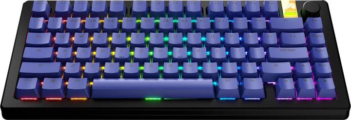 Image du produit Glorious GPBT Basics Keycaps, ANSI Layout (US), PBT, Dye-Sub - Mana Blue