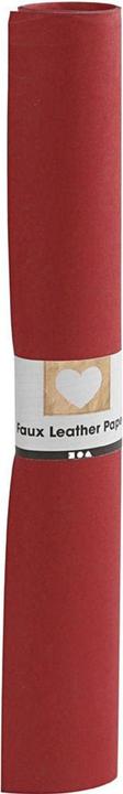 Produktbild Creativ Company Lederpapier Rolle, 350 g, 1 Stück, Rot