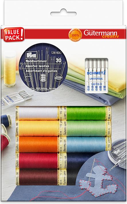 Image du produit Gütermann Machine à coudre universelle avec aiguilles à coudre