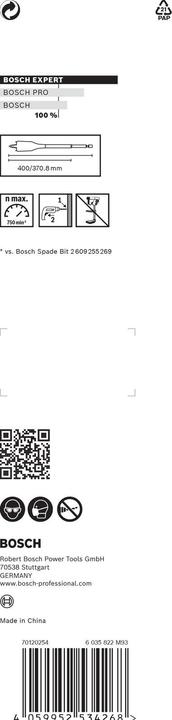 Produktbild Bosch Professional Zubehör Expert Self Cut Speed Flachfräsbohrer (28 mm)