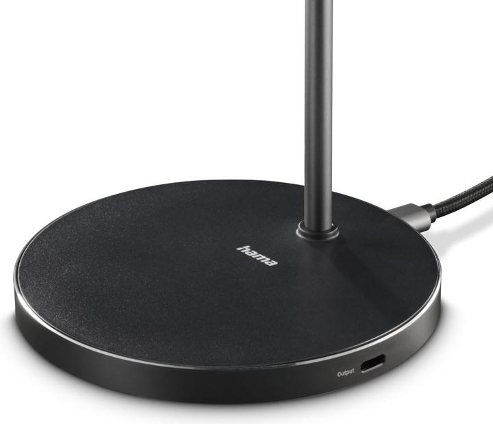 Actual product image Hama Kabelloses Qi2-Ladegerät, induktiv Schnellladen, Ladestation Stand, 15 W (15 W)