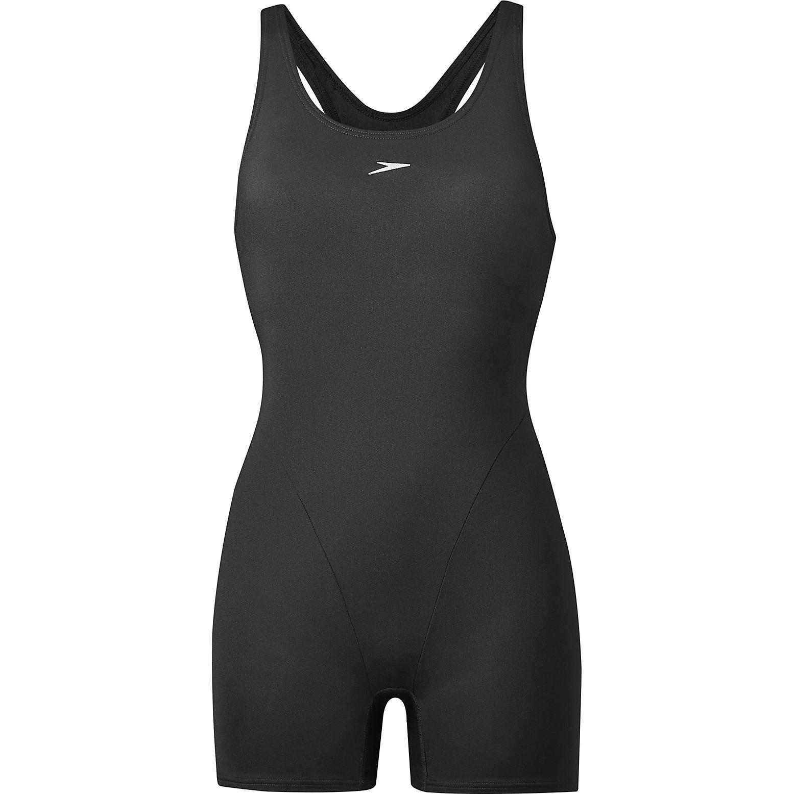 Speedo, Damen, Badeanzug, Eco Endurance+, Schwarz, (W34/L38)