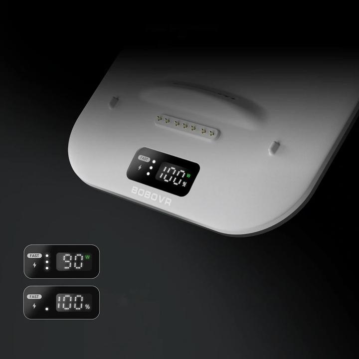 Actual product image Bobovr Charging Dock BD3 for B100 Battery