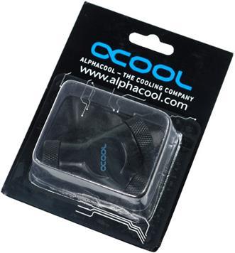 Produktbild Alphacool HF Y-Verbinder G1/4 drehbar 3x Innengewinde Deep Blac