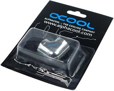 Actual product image Alphacool HF L-connector G1/4 IT to G1/4 IT Chrome