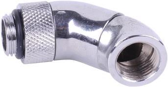 Alphacool HF Angle adapter double 45° rotatable G1/4 ET to G1/4 IT C