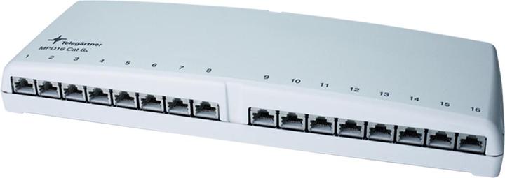 Telegärtner Miniverdeler TH35/AP alpine wit