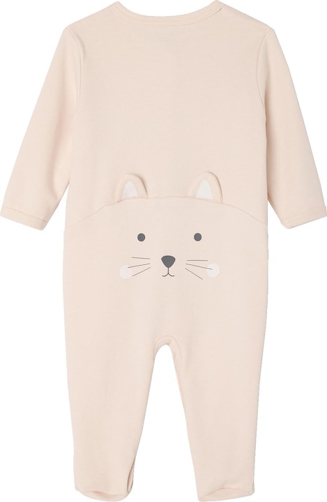 Image du produit Vertbaudet Bio-Kollektion: Baby Strampler mit Katze (50)
