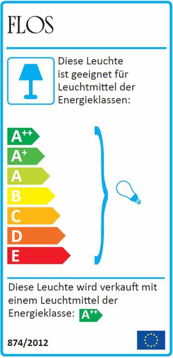 Energie-Label Flos Lampadina Led Tischleuchte (200 lm, E27)
