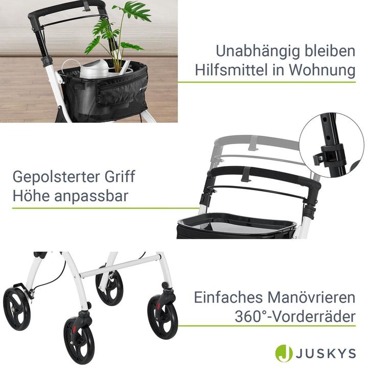 Produktbild Juskys Aluminium Wohnungsrollator