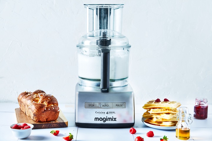 Produktbild Magimix 18471EA 4200 XL Küchenmaschine, Kunststoff, Chrom