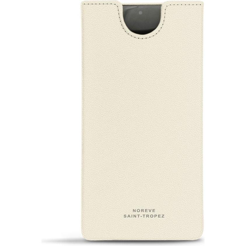 Thumbnail - Noreve Lederschutzhülle (Samsung Galaxy Note 10), Smartphone Hülle, Weiss
