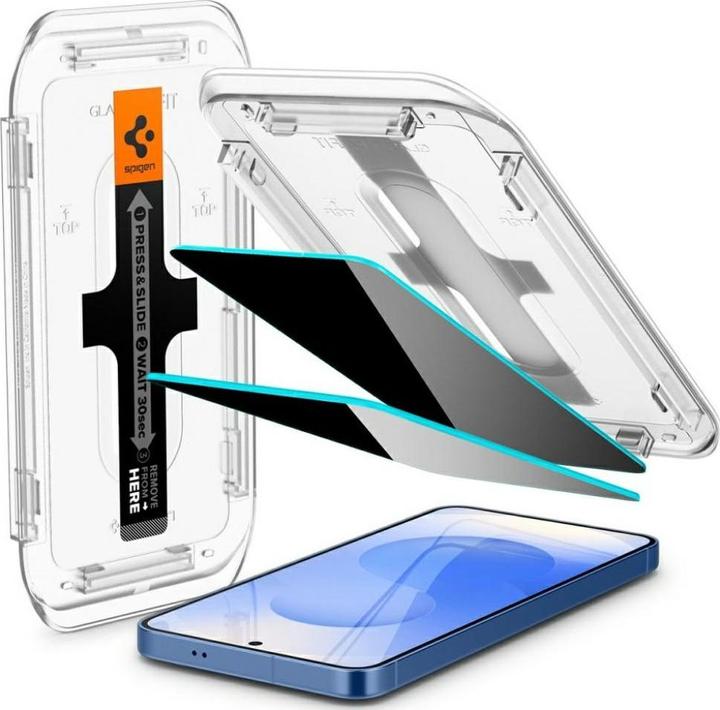 Immagine prodotto Spigen Vetro tR EZ Fit HD (Privacy) 2 Pack - Samsung Galaxy S25/S24 (2 Pezzo/i, Samsung Galaxy S25, Samsung Galaxy S24)