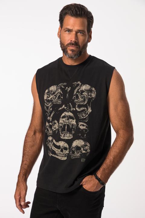 Actual product image JP1880 Tank top, chest print, up to 8 XL (7XL)