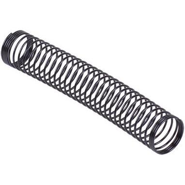 Aquatuning Knickschutzfeder einzeln 16mm (100mm Lang), Wasserkühlung Komponenten Zubehör, Schwarz
