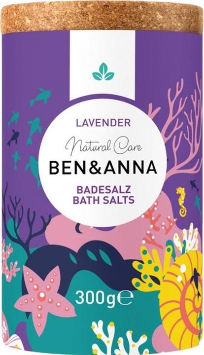 Actual product image Ben & Anna Bath Salt Lavender (Bath salts, 300 g)