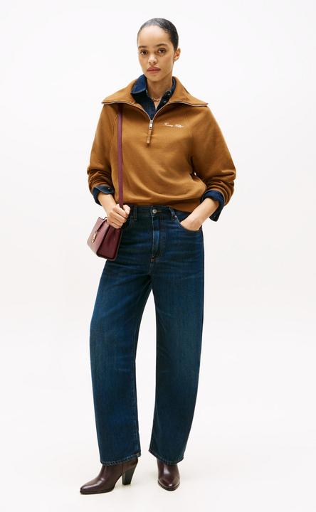 Produktbild Tommy Hilfiger Klassisches Fleece-Halbzip-Pullover (XL)