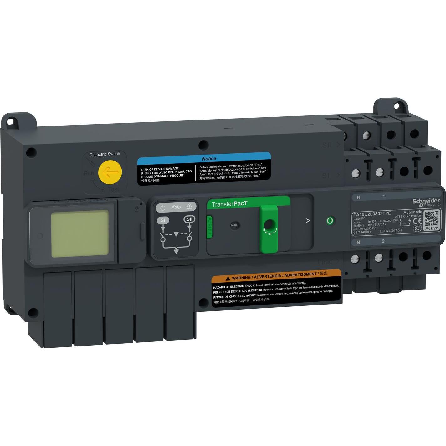 Schneider Electric, Systemstromversorgung, SCHN Netzumschaltung