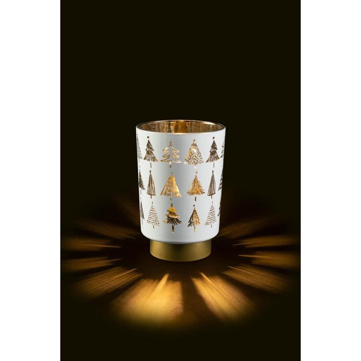 Image du produit STT Lanterne, arbre, S, 15 cm, Blanc