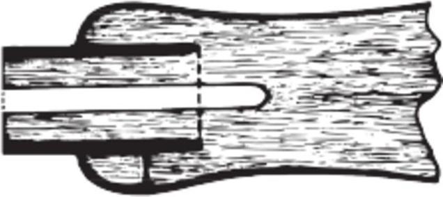 Image du produit Manche de lime en bois dur (80 mm)