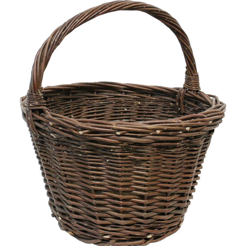 Siena Garden, Komposter + Gartensack, Weidenkorb S, Ø 40x27 cm (73 l)