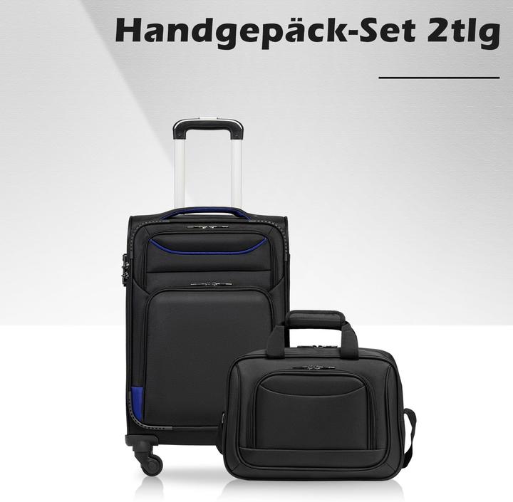 Produktbild Coolife 2-teiliges Handgepäck-Set