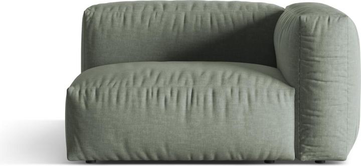 Image du produit Micadoni Chauffeuse Droit, "Martina", 1 Place, 121x106x75 Fabriqué en Europe (Canapé modulaire, 1 place)