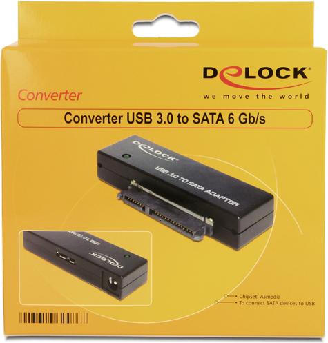 Produktbild Delock 62486 Konverter USB 3.0 zu SATA