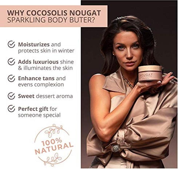 Image du produit Cocosolis Nougat (Beurre corporel, 250 ml)