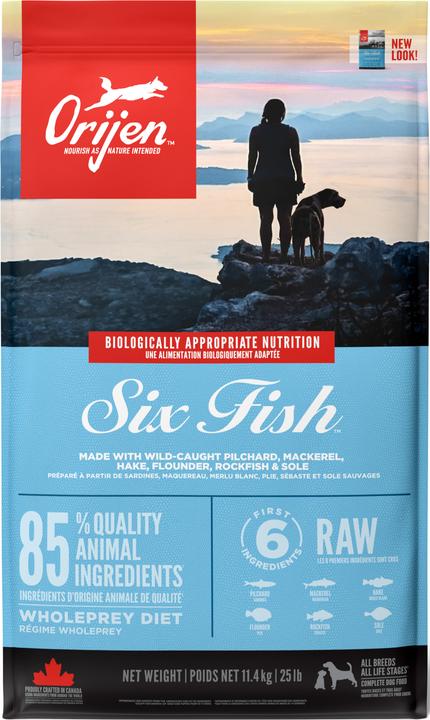 Actual product image Orijen Six Fish (Adult, 1 pcs., 11400 g)