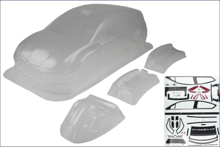 Actual product image Kyosho Clear Body Set (Citroen C4 WRC/DRX)