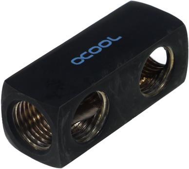 Alphacool HF Anschlussterminal 5-Fach G1/4 IG Deep Black