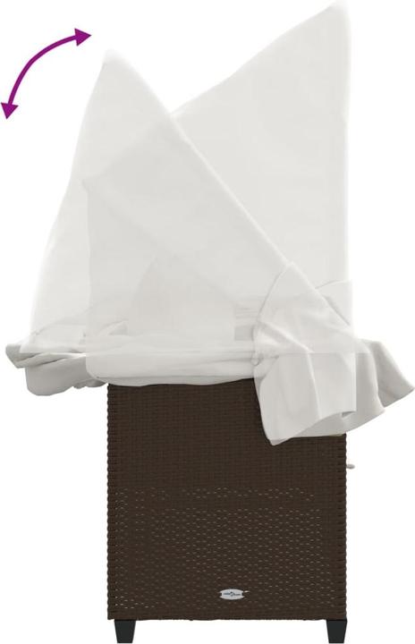 Immagine prodotto vidaXL Sonnenliege (204 cm)