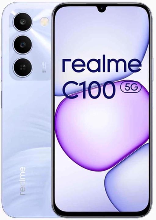 Productafbeelding realme C100 5G 256GB Lila (256 GB, Bloeiend Paars, Lila, Dubbele SIM, 5G)
