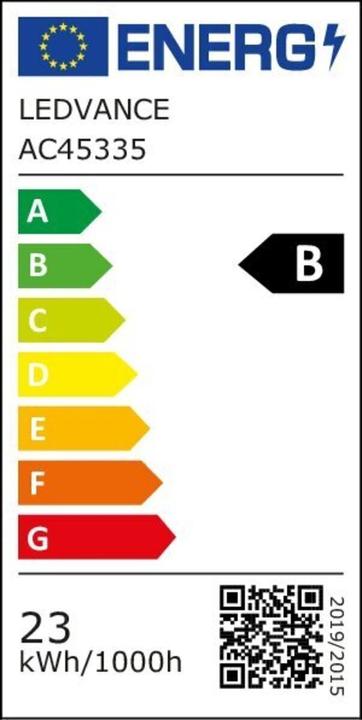 Energie-Label Ledvance Ledtube T8 Em U (G13, 22.10 W, 4100 lm, 1 x, B)